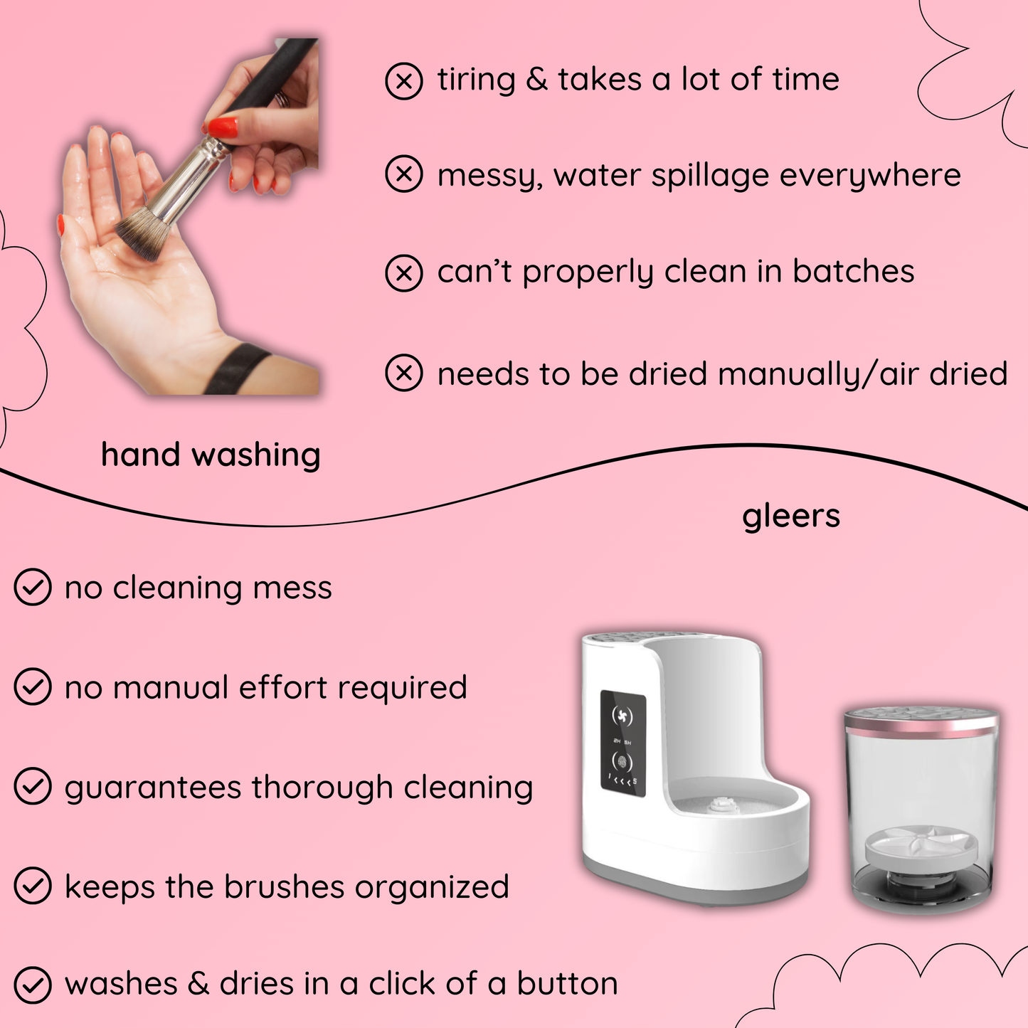 Gleers - Makeup Tools Cleaner